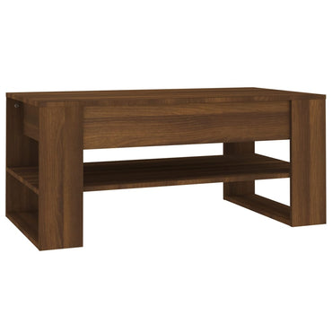 vidaXL Couchtisch Braun Eichen-Optik 102x55x45 cm Holzwerkstoff