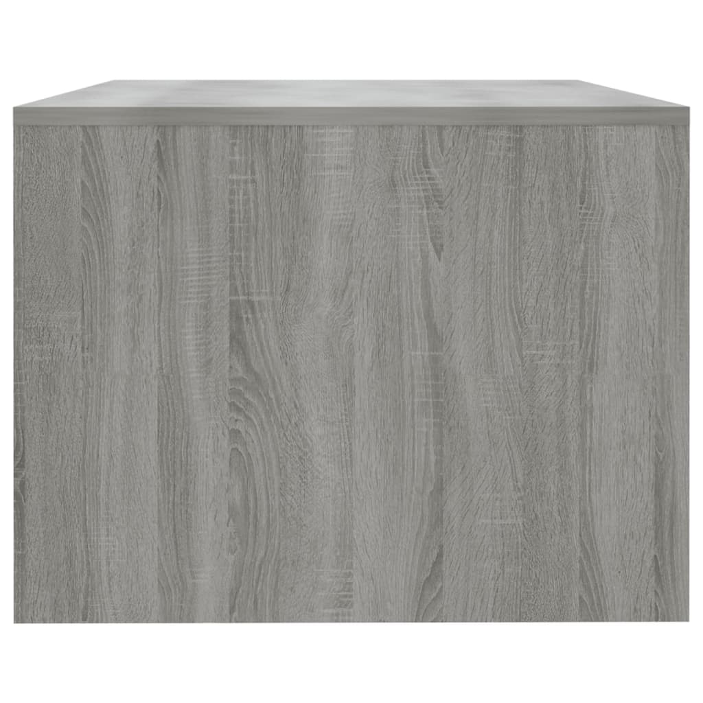vidaXL Couchtisch Grau Sonoma 102x55x42 cm Holzwerkstoff