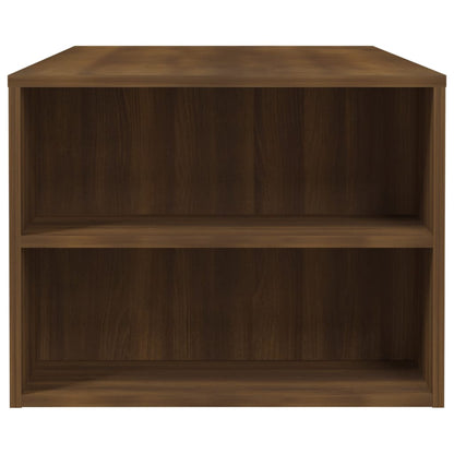 vidaXL Couchtisch Braun Eichen-Optik 102x55x42 cm Holzwerkstoff