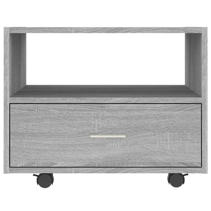 vidaXL Couchtisch Grau Sonoma 55x55x40 cm Holzwerkstoff