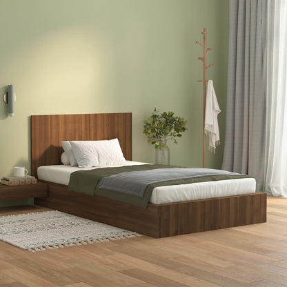 vidaXL Kopfteil Braun Eichen-Optik 120x1,5x80 cm Holzwerkstoff