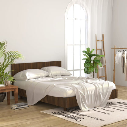 vidaXL Kopfteil Braun Eichen-Optik 160x1,5x80 cm Holzwerkstoff