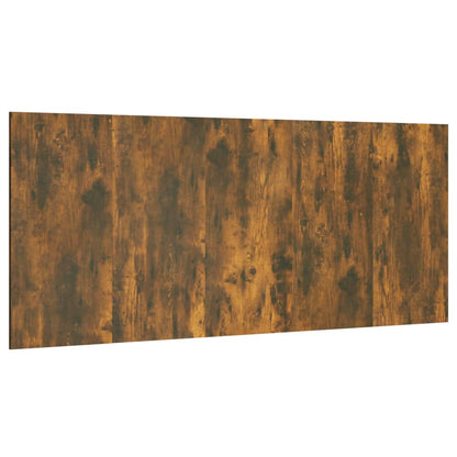 vidaXL Kopfteil Räuchereiche 200x1,5x80 cm Holzwerkstoff
