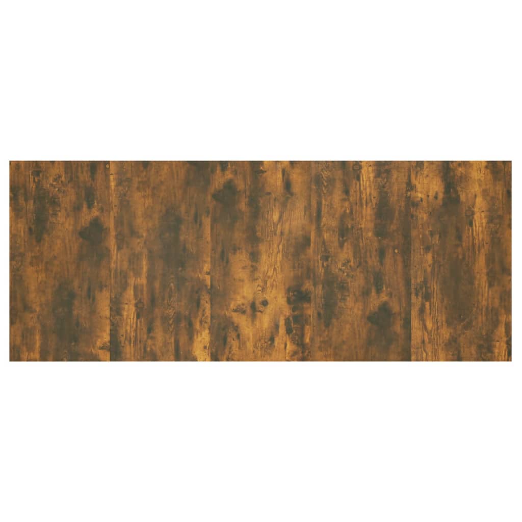 vidaXL Kopfteil Räuchereiche 200x1,5x80 cm Holzwerkstoff