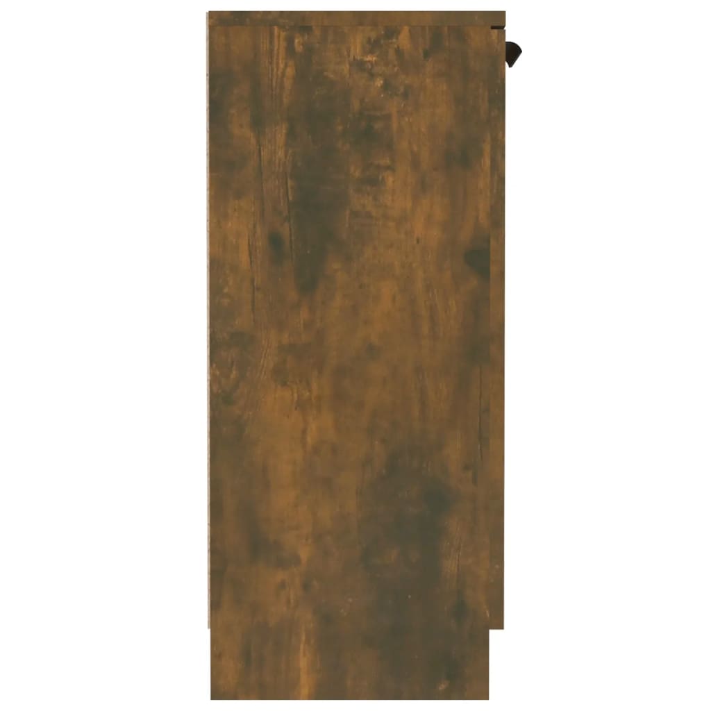 vidaXL Sideboard Räuchereiche 60x30x70 cm Holzwerkstoff