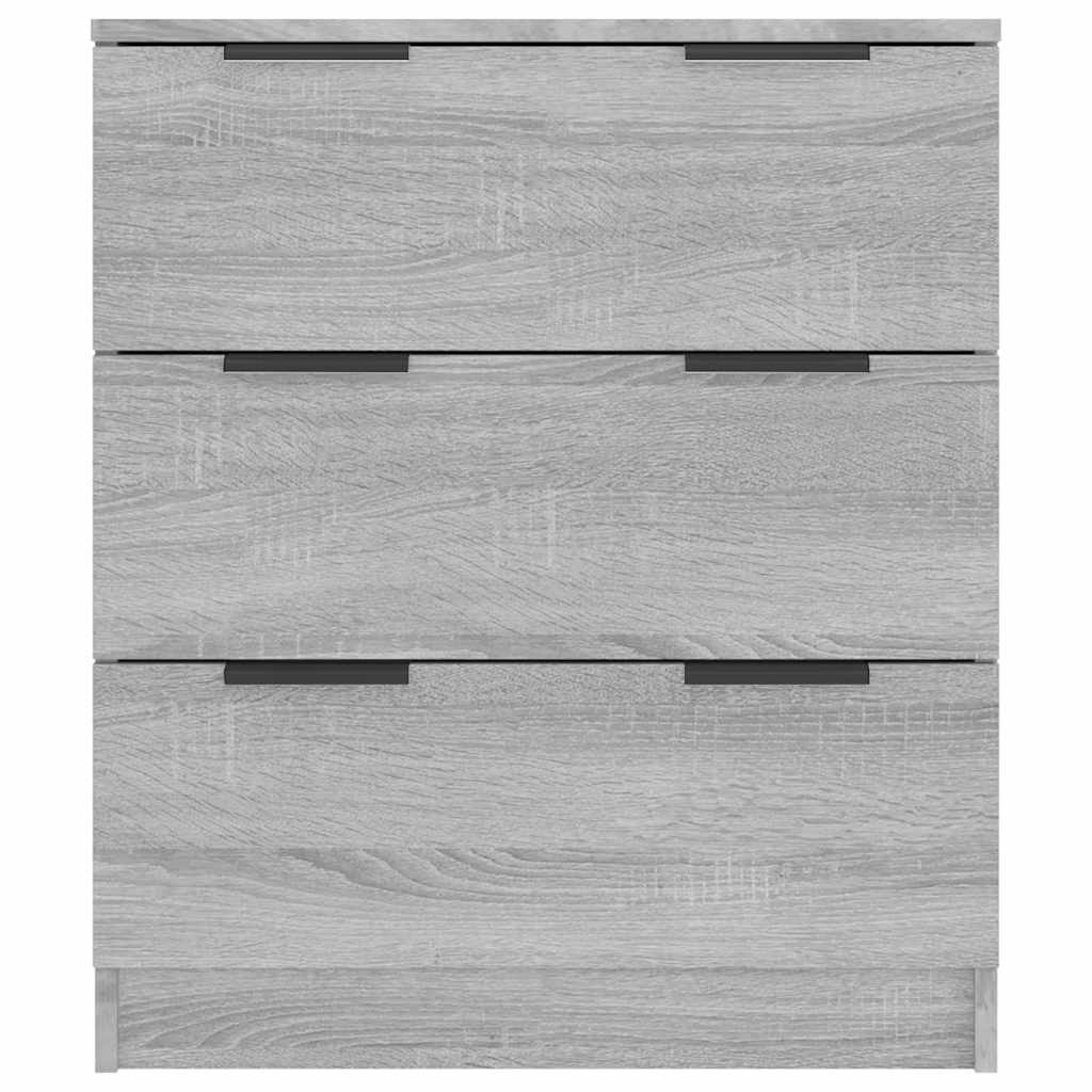 vidaXL Buffet gris Sonoma 60x30x70 cm bois d'ingénierie