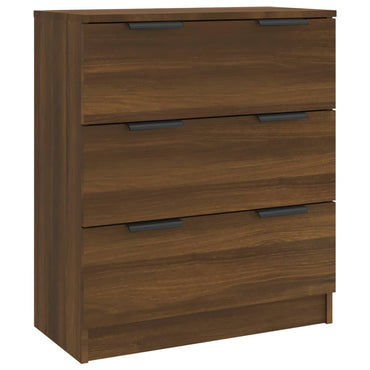 vidaXL Buffet marron aspect chêne 60x30x70 cm bois d'ingénierie