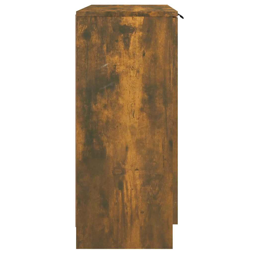 vidaXL Buffet Chêne fumé 60x30x70 cm Bois d'ingénierie