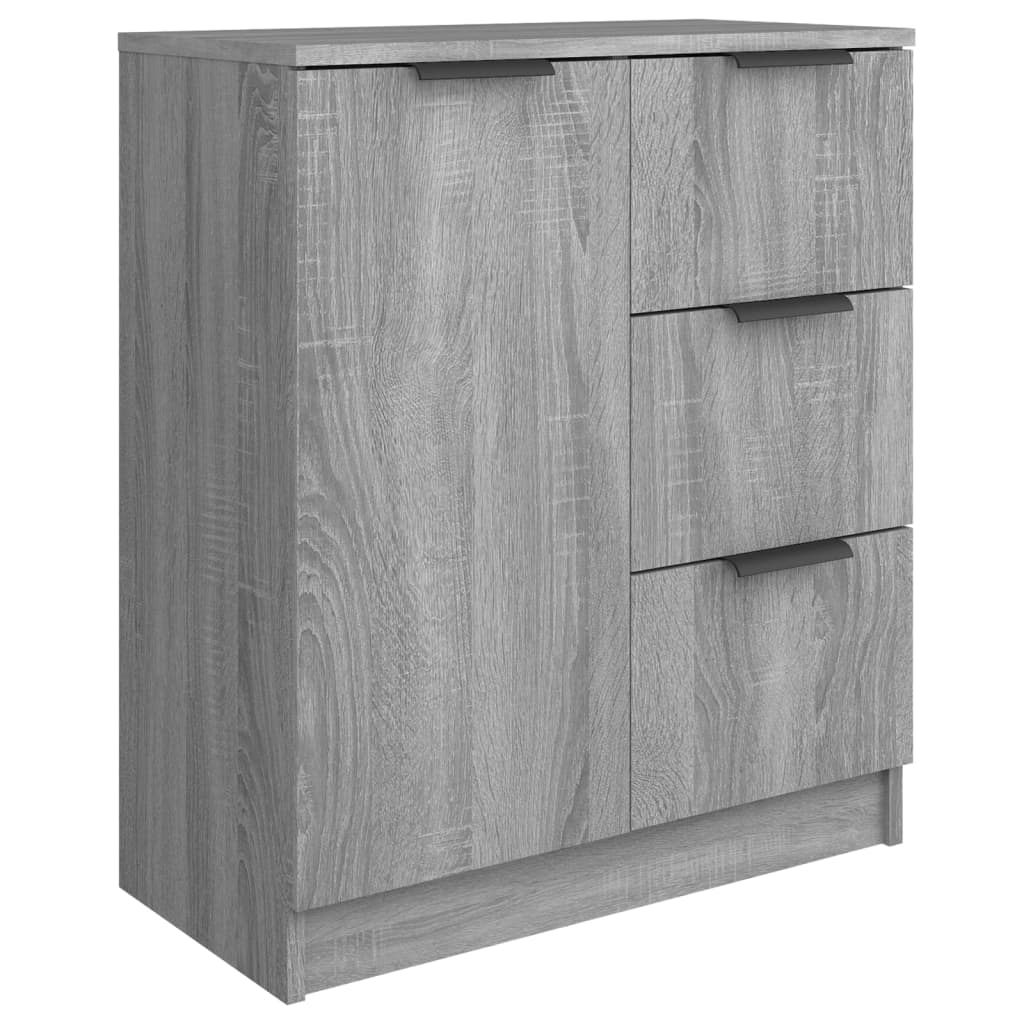 vidaXL Sideboard Grau Sonoma 60x30x70 cm Holzwerkstoff