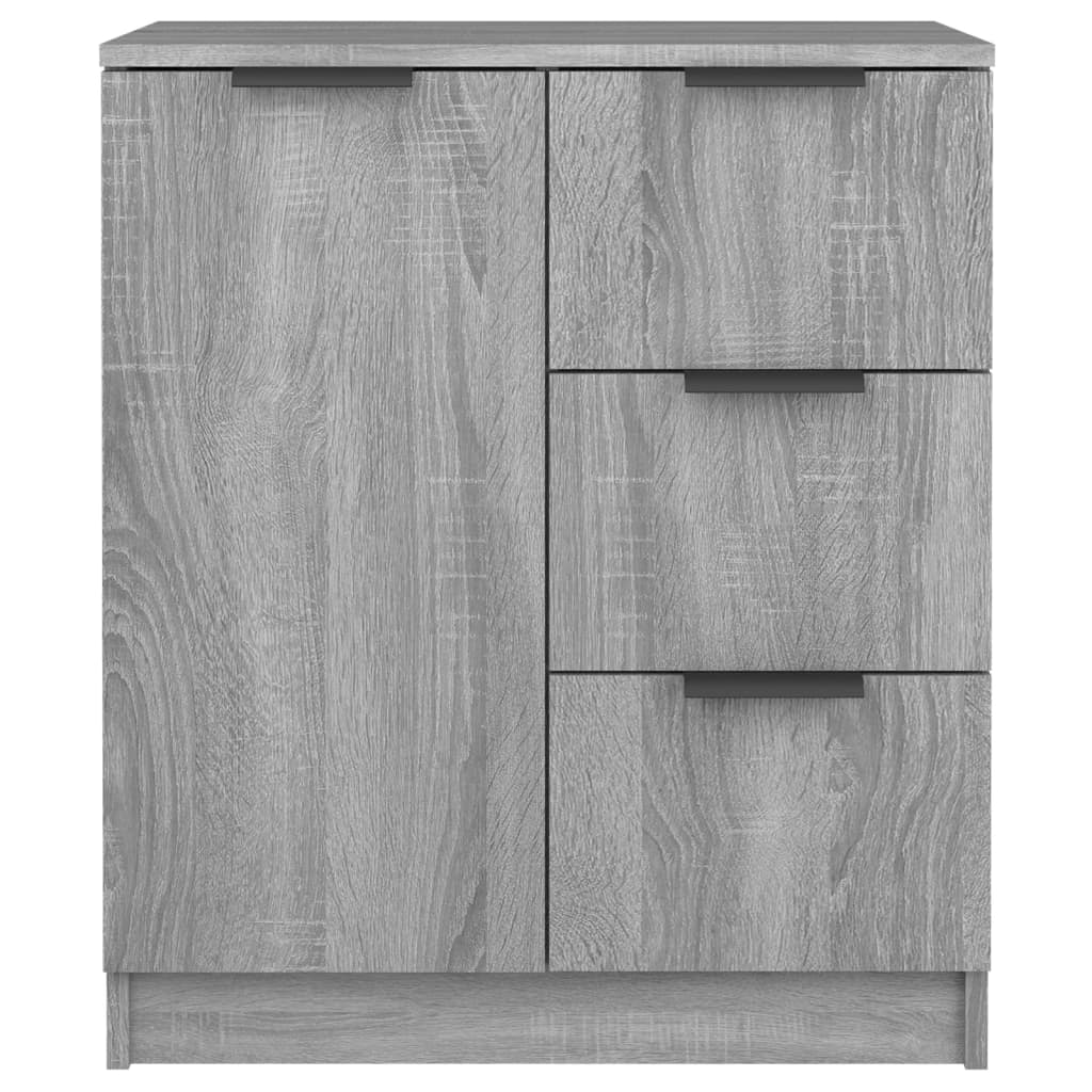 vidaXL Sideboard Grau Sonoma 60x30x70 cm Holzwerkstoff