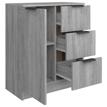 vidaXL Sideboard Grau Sonoma 60x30x70 cm Holzwerkstoff