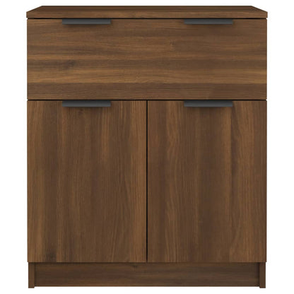 vidaXL Buffet marron aspect chêne 60x30x70 cm bois d'ingénierie
