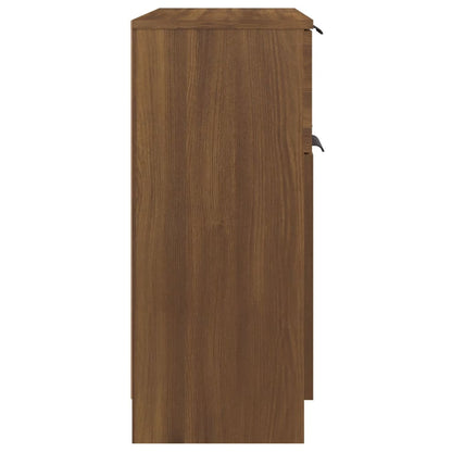 vidaXL Buffet marron aspect chêne 60x30x70 cm bois d'ingénierie