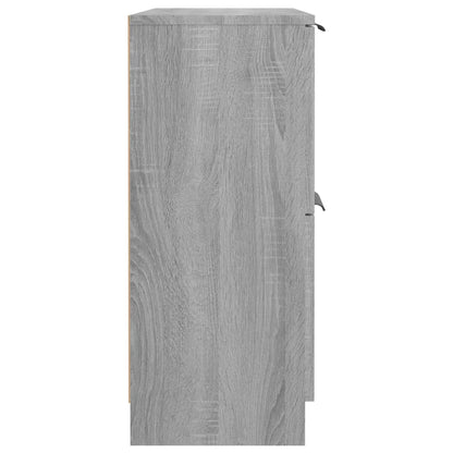 vidaXL Buffet gris Sonoma 60x30x70 cm bois d'ingénierie