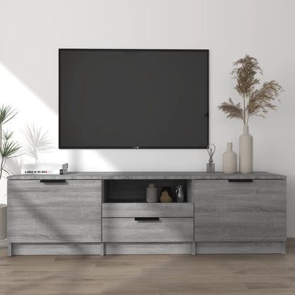 vidaXL TV-Schrank Grau Sonoma 140x35x40 cm Holzwerkstoff