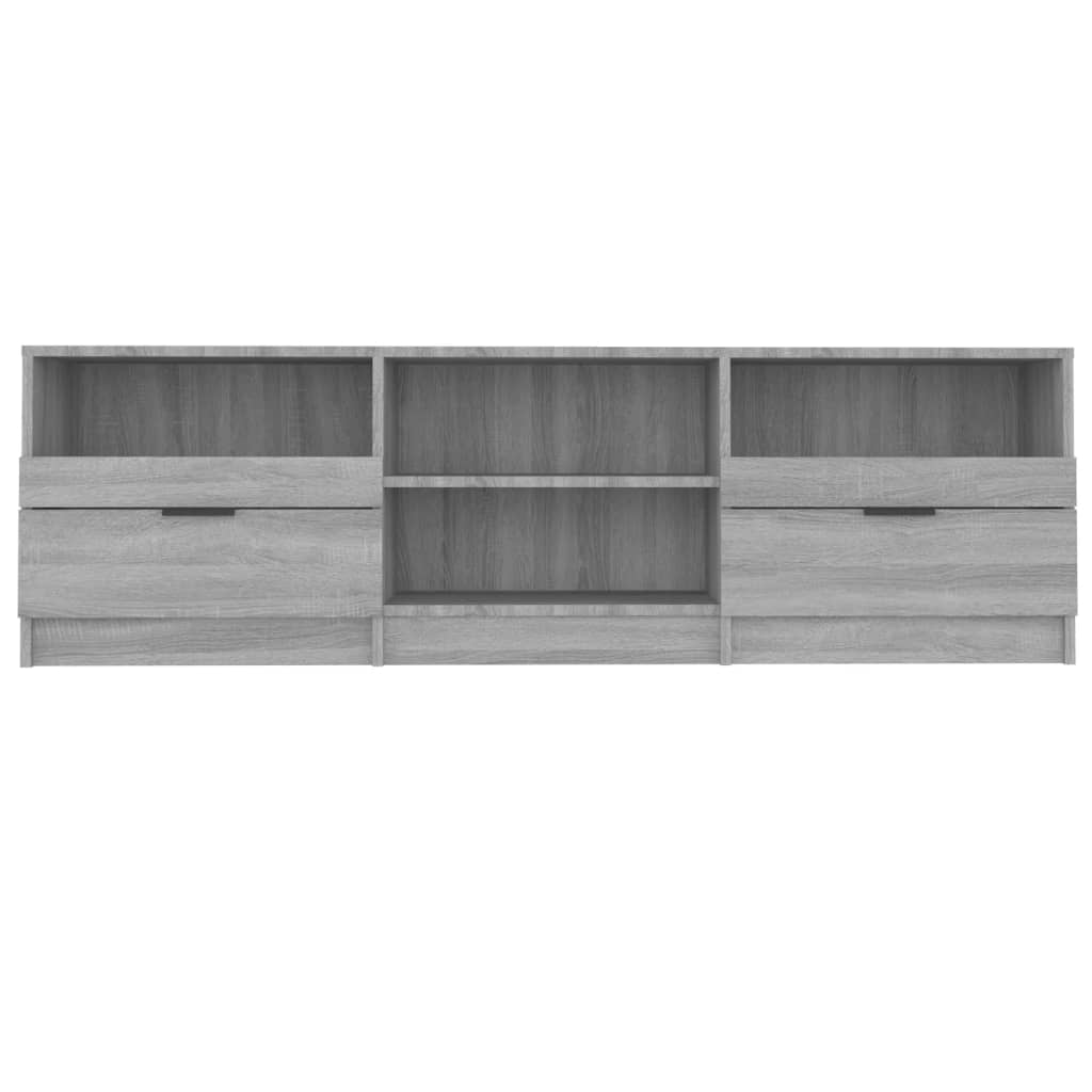 vidaXL TV-Schrank Grau Sonoma 150x33,5x45 cm Holzwerkstoff