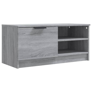 vidaXL Meuble TV gris Sonoma 80x35x36,5 cm en bois d'ingénierie