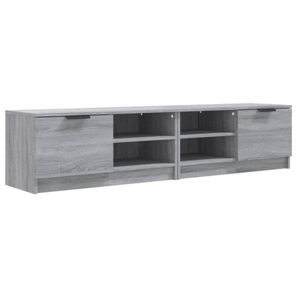 vidaXL Meubles TV 2 pcs Gris Sonoma 80x35x36,5 cm Bois d'ingénierie