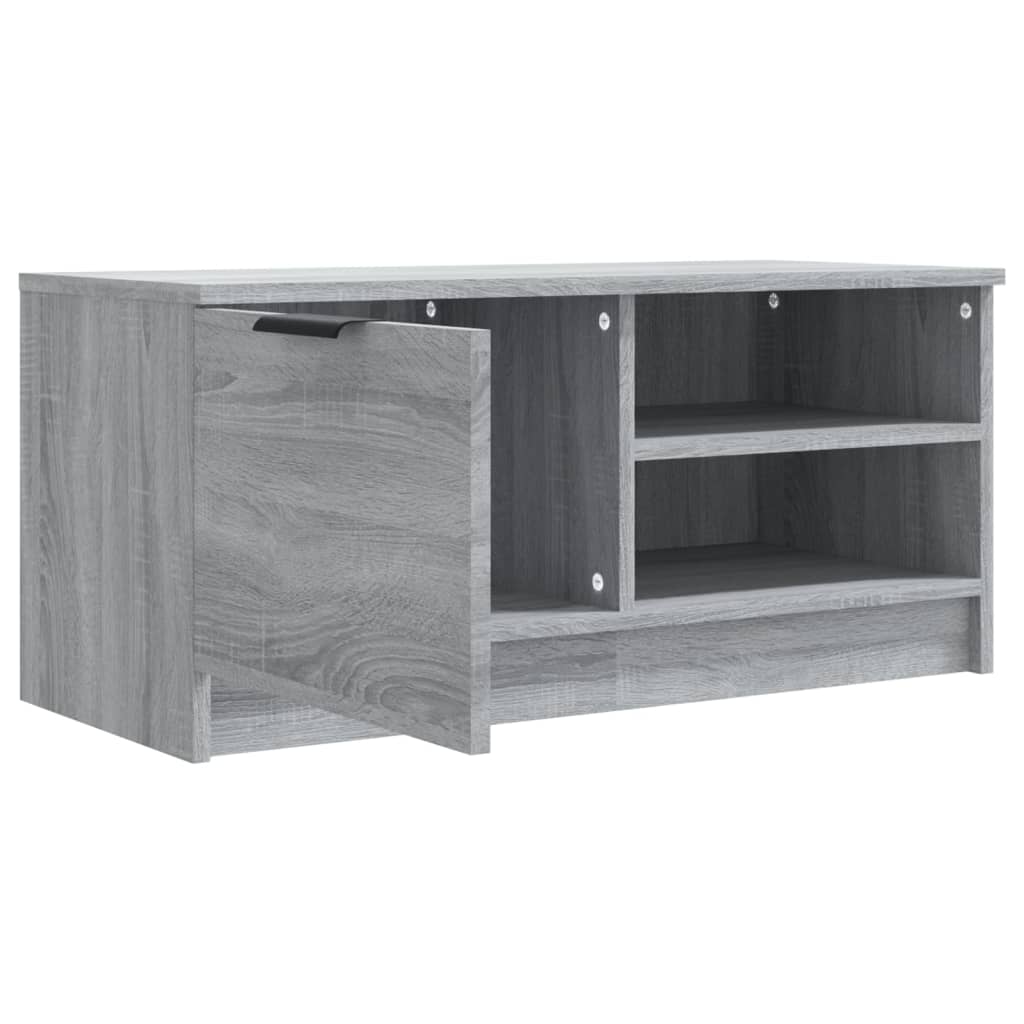 vidaXL Meubles TV 2 pcs Gris Sonoma 80x35x36,5 cm Bois d'ingénierie