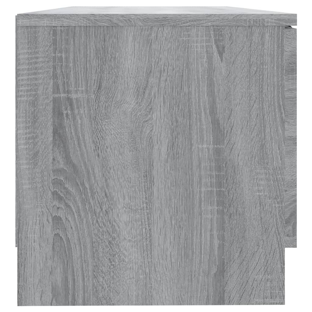 vidaXL Meubles TV 2 pcs Gris Sonoma 80x35x36,5 cm Bois d'ingénierie