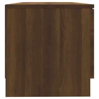 vidaXL Meubles TV 2 pcs Marron aspect chêne 80x35x36,5 cm Aggloméré