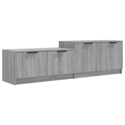 Meuble TV vidaXL gris Sonoma 158,5x36x45 cm en bois d'ingénierie