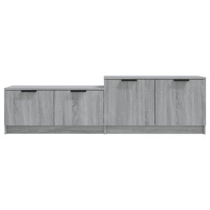 Meuble TV vidaXL gris Sonoma 158,5x36x45 cm en bois d'ingénierie
