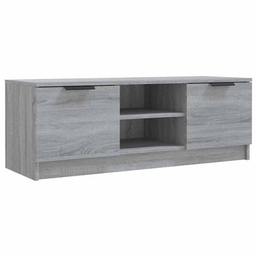 vidaXL Meuble TV gris Sonoma 102x35x36,5 cm Aggloméré