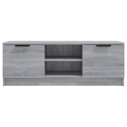 vidaXL Meuble TV gris Sonoma 102x35x36,5 cm Aggloméré