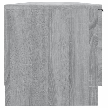 vidaXL Meuble TV gris Sonoma 102x35x36,5 cm Aggloméré