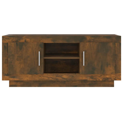 vidaXL TV-Schrank Räuchereiche 102x35x45 cm Holzwerkstoff