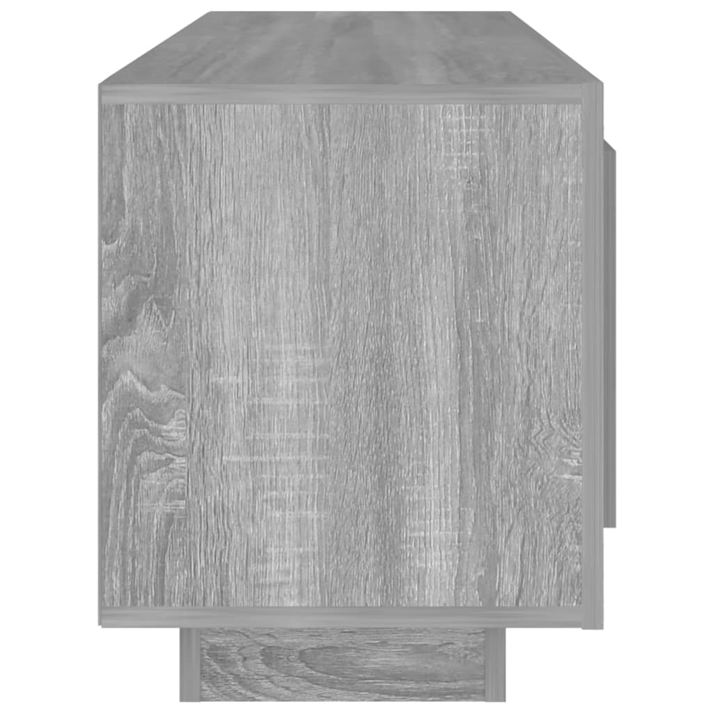 vidaXL Meuble TV Gris Sonoma 102x35x45 cm Bois d'ingénierie