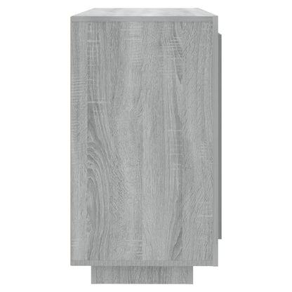 vidaXL Commode grise Sonoma 80x40x75 cm Aggloméré