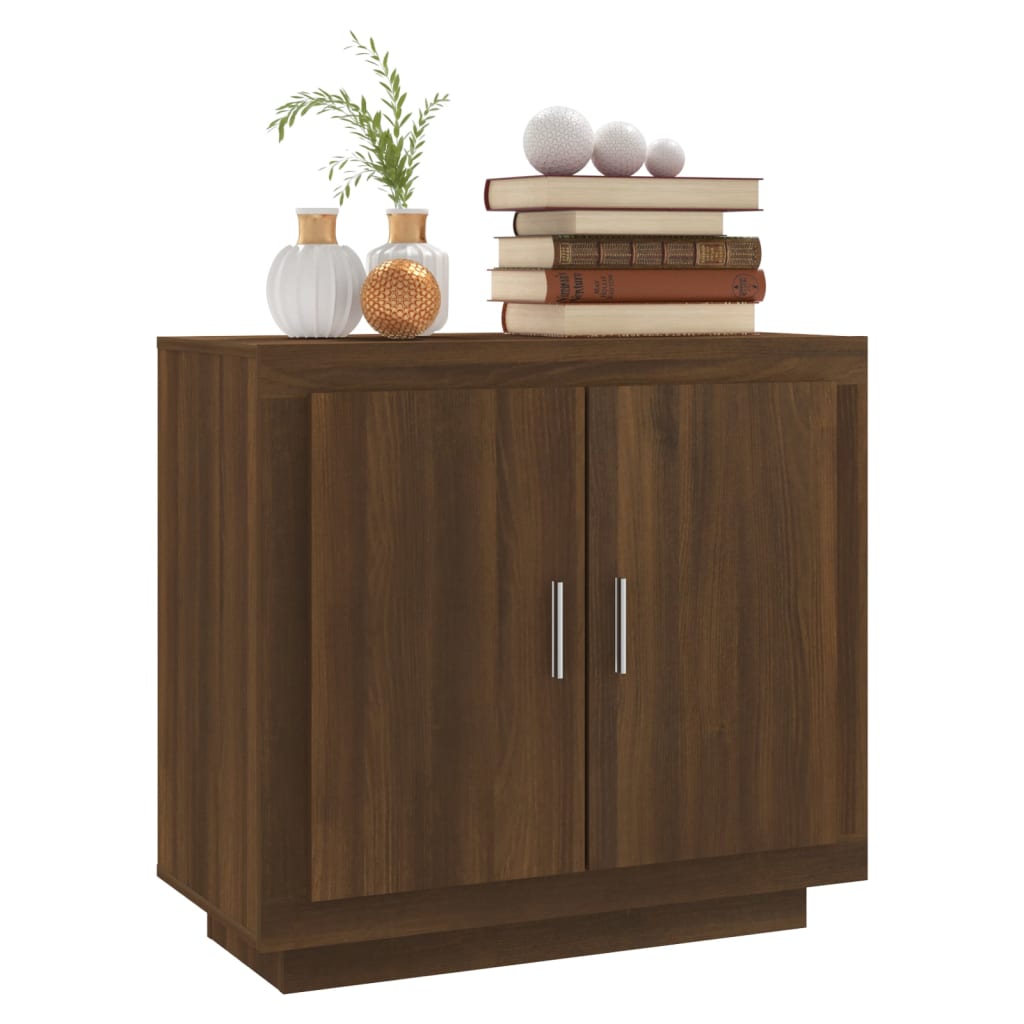 vidaXL Sideboard Braun Eichen-Optik 80x40x75 cm Holzwerkstoff