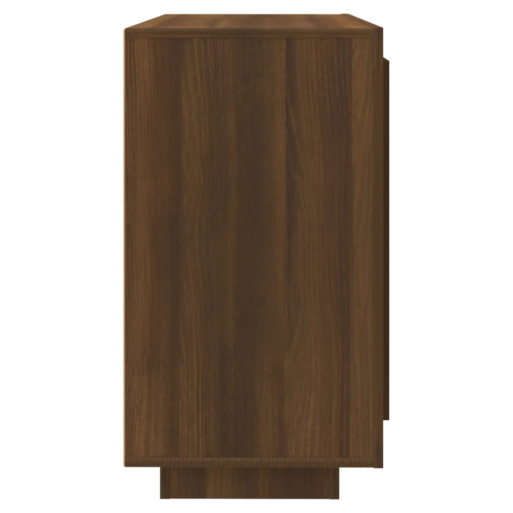 vidaXL Sideboard Braun Eichen-Optik 80x40x75 cm Holzwerkstoff