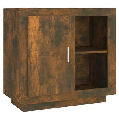 vidaXL Commode Chêne fumé 80x40x75 cm