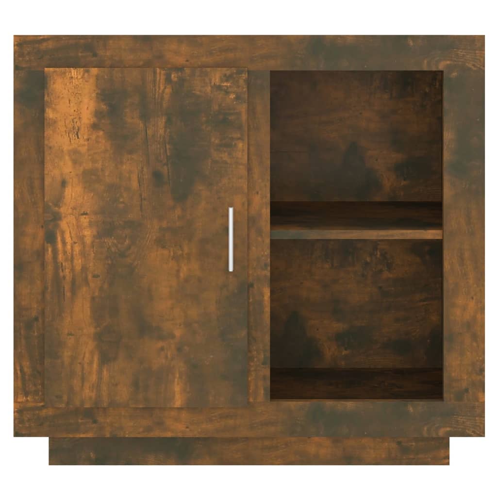 vidaXL Commode Chêne fumé 80x40x75 cm