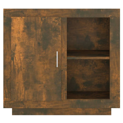 vidaXL Commode Chêne fumé 80x40x75 cm