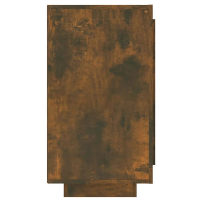vidaXL Commode Chêne fumé 80x40x75 cm