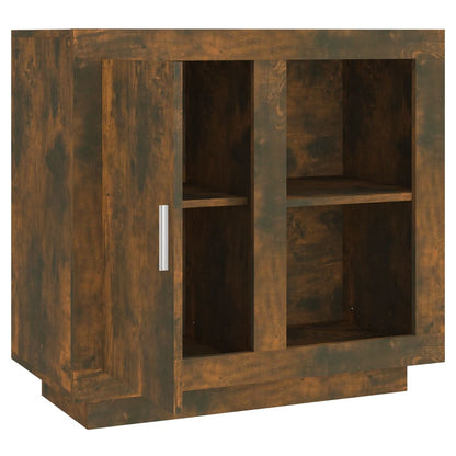 vidaXL Commode Chêne fumé 80x40x75 cm