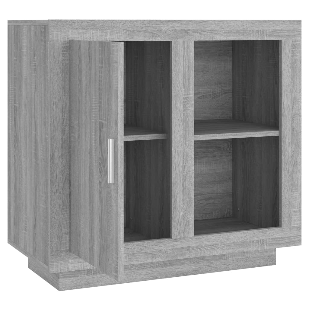 vidaXL Buffet gris Sonoma 80x40x75 cm