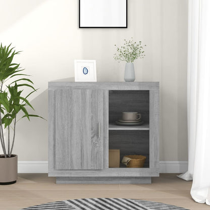 vidaXL Buffet gris Sonoma 80x40x75 cm