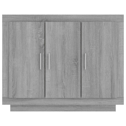 vidaXL Sideboard Grau Sonoma 92x35x75 cm Holzwerkstoff
