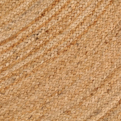 vidaXL Tapis en jute tressé rond 210 cm