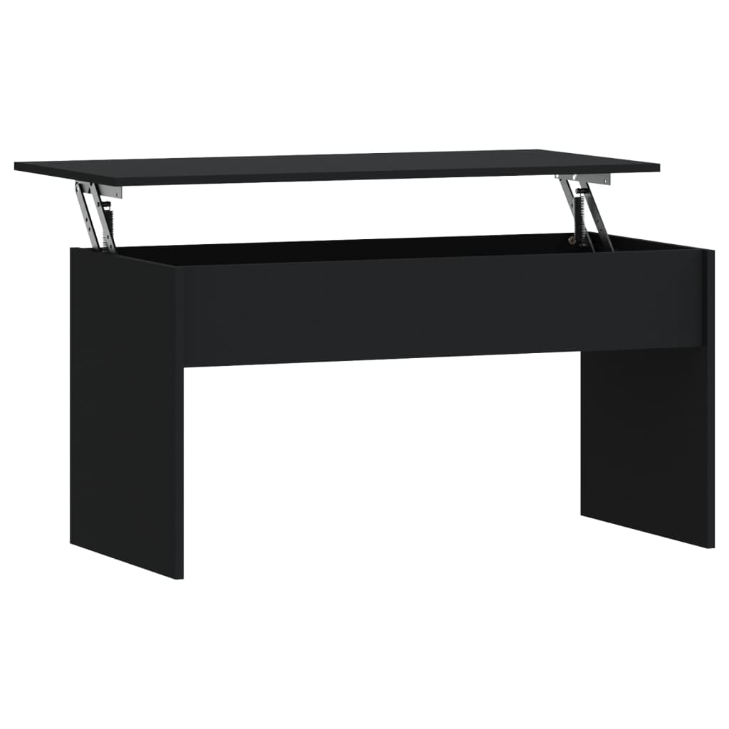vidaXL Couchtisch Schwarz 102x50,5x52,5 cm Holzwerkstoff