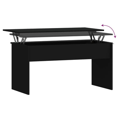 vidaXL Couchtisch Schwarz 102x50,5x52,5 cm Holzwerkstoff