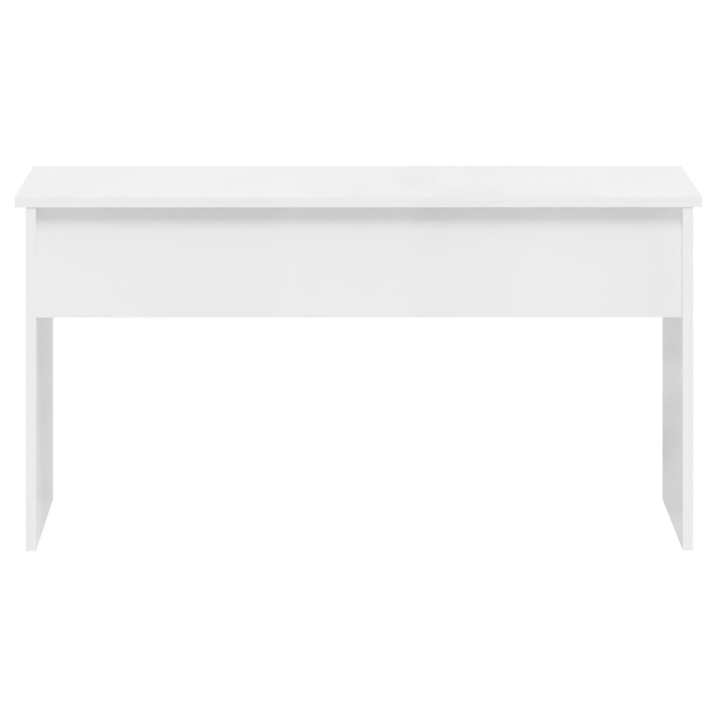 vidaXL Couchtisch Hochglanz-Weiß 102x50,5x52,5 cm Holzwerkstoff