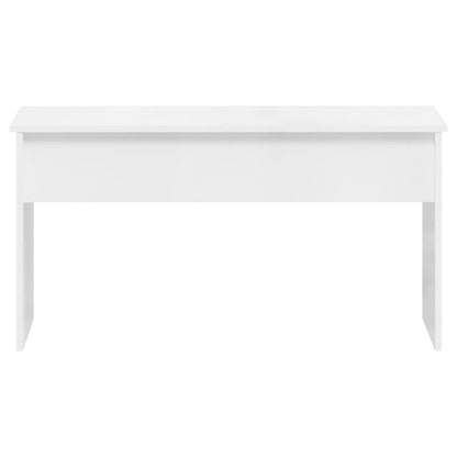 vidaXL Couchtisch Hochglanz-Weiß 102x50,5x52,5 cm Holzwerkstoff