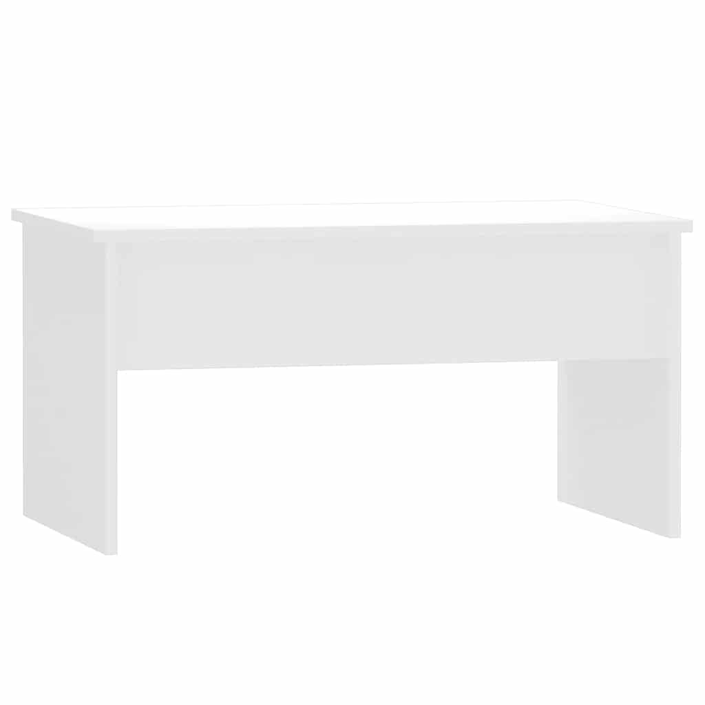 vidaXL Couchtisch Hochglanz-Weiß 80x50,5x41,5 cm Holzwerkstoff