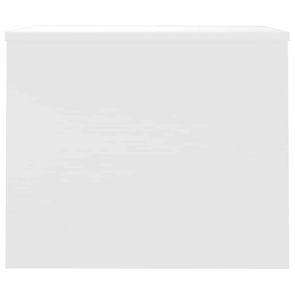 vidaXL Couchtisch Hochglanz-Weiß 80x50,5x41,5 cm Holzwerkstoff